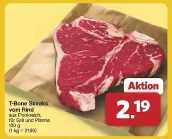 Famila Nord Ost T-Bone Steaks vom Rind Angebot