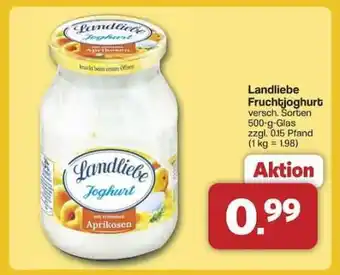 Famila Nord Ost LANDLIEBE Fruchtjoghurt Angebot