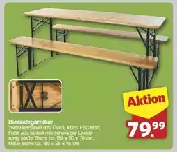 Famila Nord Ost Bierzeltgarnitur Angebot