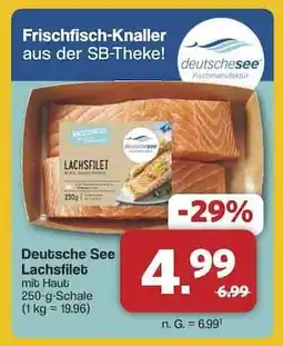 Famila Nord Ost Deutsche See Lachsfilet Angebot