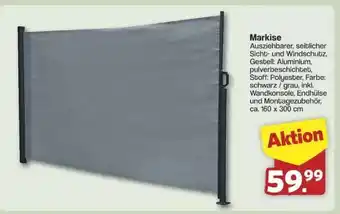 Famila Nord Ost Markise Angebot