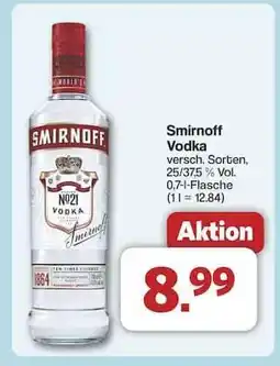 Famila Nord Ost Smirnoff Vodka Angebot