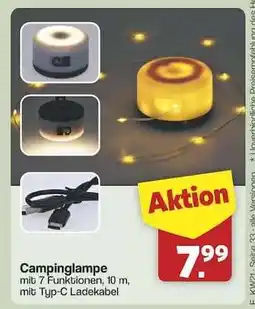 Famila Nord Ost Campinglampe Angebot
