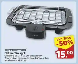 Famila Nord Ost Emerio Elektro Tischgrill Angebot