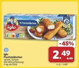 Famila Nord Ost Iglo Fischstäbchen Angebot