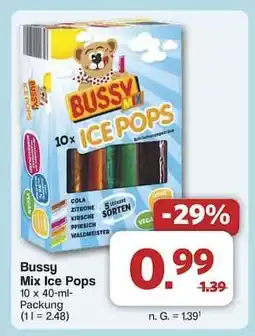 Famila Nord Ost Bussy Mix Ice Pops Angebot