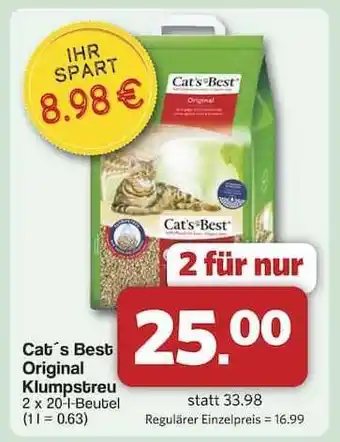 Famila Nord Ost Cat´s Best Original Klumpstreu Angebot