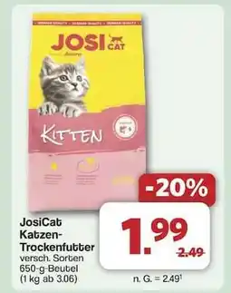 Famila Nord Ost JosiCat Katzen-Trockenfutter Angebot