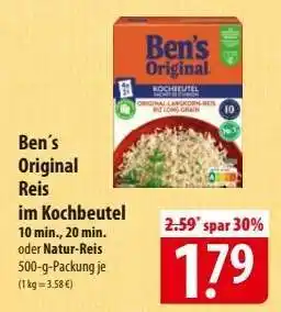 Famila Nord Ost Ben’s Original Reis Angebot