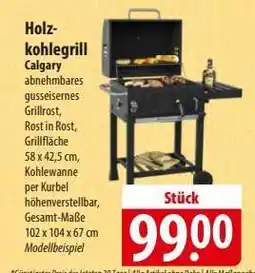Famila Nord Ost Holzkohlegrill 'Calgary' Angebot
