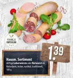 Famila Nord Ost Hausm. Sortiment Angebot