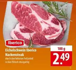 Famila Nord Ost Eichelschwein Iberico Nackensteak Angebot