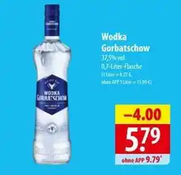 Famila Nord Ost Wodka Gorbatschow Angebot