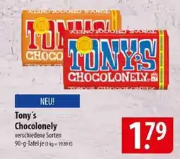Famila Nord Ost TONY'S Chocolonely Angebot