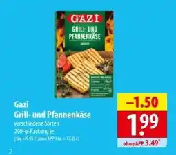 Famila Nord Ost GAZI Grill- und Pfannenkäse Angebot
