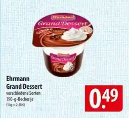 Famila Nord Ost Ehrmann Grand Dessert Angebot