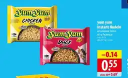 Famila Nord Ost YUM YUM Instant-Nudeln Angebot