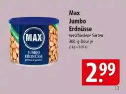Famila Nord Ost Max Jumbo Erdnüsse Angebot