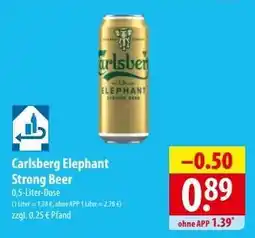 Famila Nord Ost Carlsberg Elephant Strong Beer Angebot