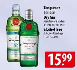 Famila Nord Ost Tanqueray London Dry Gin Angebot