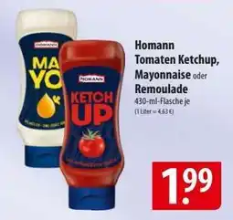 Famila Nord Ost Homann Tomaten Ketchup, Mayonnaise oder Remoulade Angebot