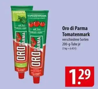 Famila Nord Ost ORO DI PARMA Tomatenmark Angebot