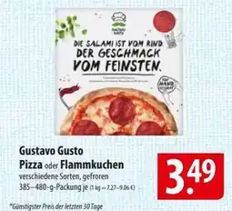 Famila Nord Ost Gustavo Gusto Pizza oder Flammkuchen Angebot