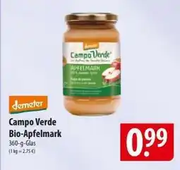Famila Nord Ost Campo Verde Bio-Apfelmark Angebot