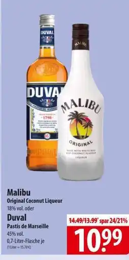 Famila Nord Ost Malibu / Duval Angebot