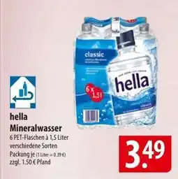 Famila Nord Ost Hella Mineralwasser Angebot