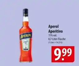Famila Nord Ost APEROL Aperitivo Angebot