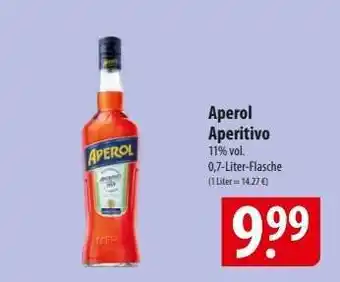 Famila Nord Ost APEROL Aperitivo Angebot