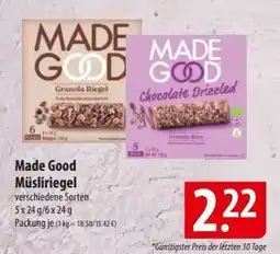 Famila Nord Ost Made Good Müsliriegel Angebot