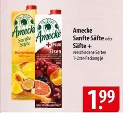 Famila Nord Ost Amecke Sanfte Säfte oder Säfte + Angebot