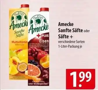 Famila Nord Ost Amecke Sanfte Säfte oder Säfte + Angebot