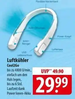 Famila Nord Ost Luftkühler Cool2Go Angebot