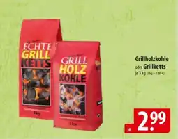 Famila Nord Ost Grillholzkohle oder Grillketts Angebot