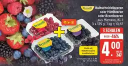 Edeka Kulturheidelbeeren oder Himbeeren oder Brombeeren Angebot