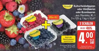 Edeka Kulturheidelbeeren oder Himbeeren oder Brombeeren Angebot