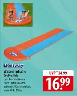 Famila Nord Ost Bestway Wasserrutsche Double Slide Angebot