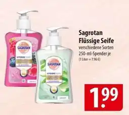 Famila Nord Ost Sagrotan flüssige Seife Angebot