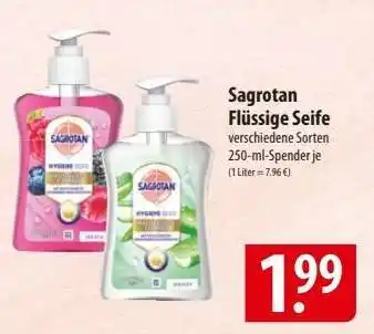 Famila Nord Ost Sagrotan flüssige Seife Angebot