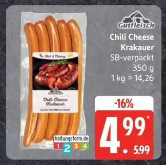 Edeka Chili Cheese Krakauer Angebot