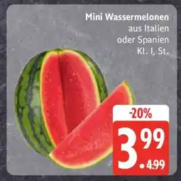 Edeka Mini Wassermelonen Angebot