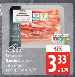 Edeka Schweine-Bauchscheiben Angebot