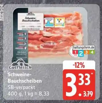 Edeka Schweine-Bauchscheiben Angebot