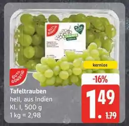 Edeka Tafeltrauben Angebot