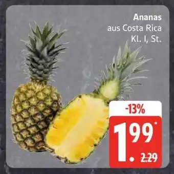 Edeka Ananas aus Costa Rica Angebot