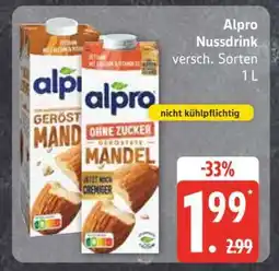 Edeka Alpro Nussdrink Angebot