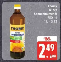 Edeka THOMY Reines Sonnenblumenöl Angebot